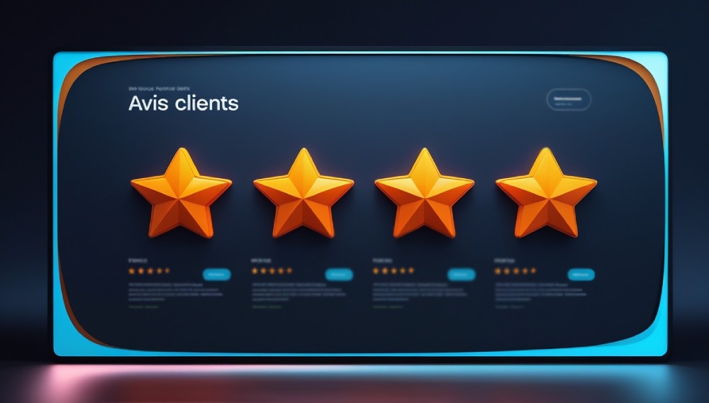 Des avis clients illustrant le principe de preuve sociale
